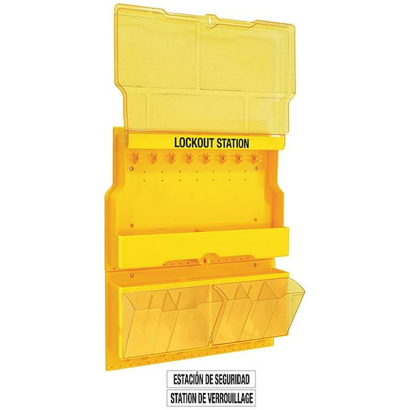 Master Lock Lockout Station,Unfilled,26-1/2 In H S1900