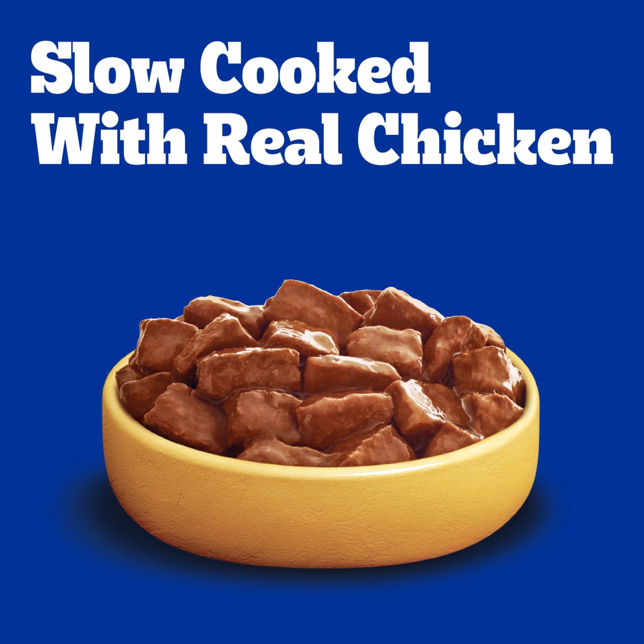 Pedigree High Protein Chicken & Turkey Flavor In Gravy Adult Soft Wet Dog Food, (12) 13.2 oz Cans