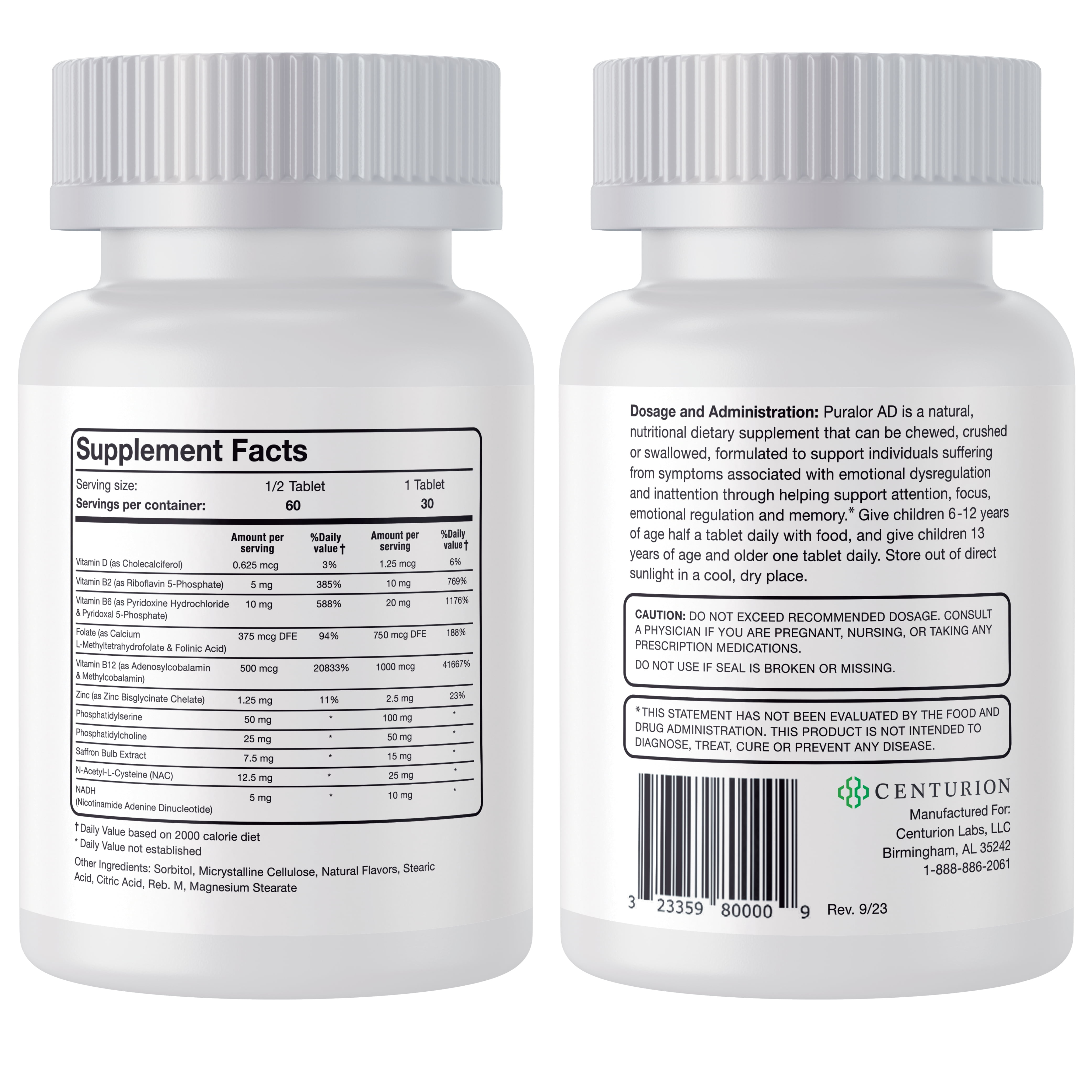 Centurion Defender BT+, Natural Circulation Supplement with Black Cumin Seed, Bromeliad, Luteolin, NAC, Serrapeptase and Lumbrokinase to Support Optimal Blood Flow, 60 Caps