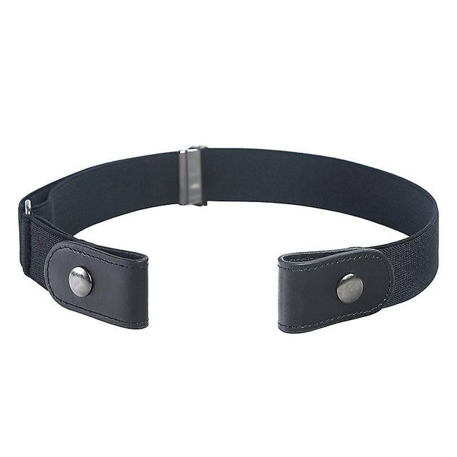 Cinturón elástico sin hebilla YONGSHENG para pantalones de mezclilla y vestidos negro 50-80 cm 80-130 cm 80-100 cm ancho 3,2 cm