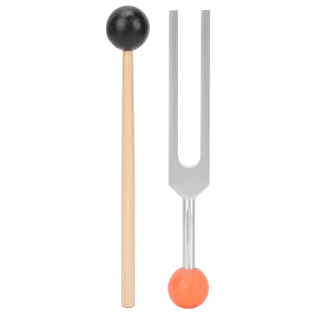 Diapasón de aleación de aluminio de 528 Hz para terapia de sonido con martillo.