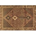 thumbnail image 1 of Ahgly Company Machine Washable Indoor Rectangle Persian Brown Traditional Area Rugs, 8' x 12', 1 of 4
