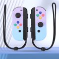 thumbnail image 3 of [Degradado Azul Púrpura] Interruptor NS Manija Izquierda Y Derecha Interruptor Manija Joycon Con Despertador Remoto Y Correa Mano (Degradado Azul Púrpura), 3 of 9