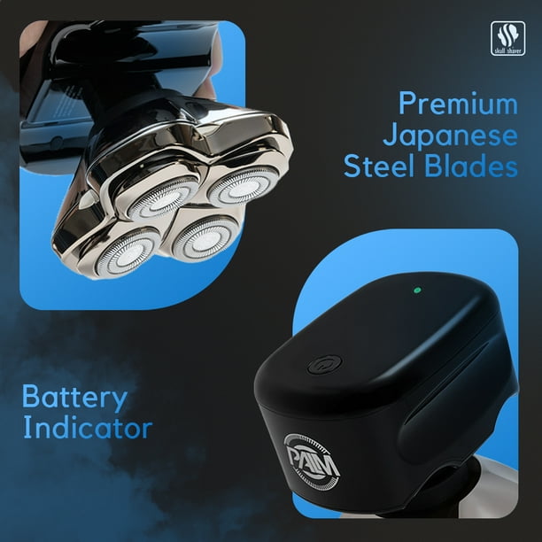 Palm MX5 Head & Face Shaver | 2025 Version | Upgraded with PRO 4