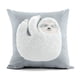 Elefante smaltato in ceramica bianco | Terrecotte Cestenoli