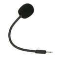 thumbnail image 1 of Mic Replacement, 2.5mm Omnidirectional 360 Degrees Rotatable Jack Gold Plated Jack Detachable Microphone Replacement  for Gaming Headsets, 1 of 8