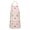 Princess and Fairy, variant on Princess and Ballerina White Pattern Apron for Women with Pockets, Cotton Linen Waterproof Adjustable Apron for Kitchen Cooking Gardening BBQ Salon 33"x27"