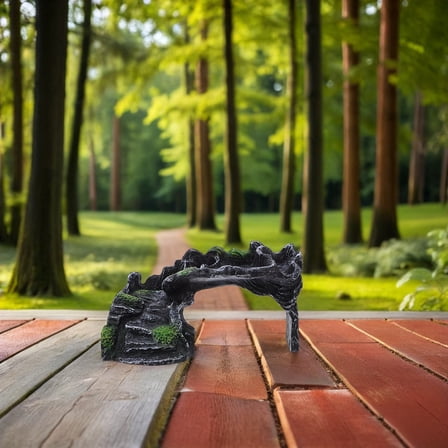 AURARMLET Turtle Tank Basking Platform with Gently Sloped Ramp for Reptile Sunbathing and Resting