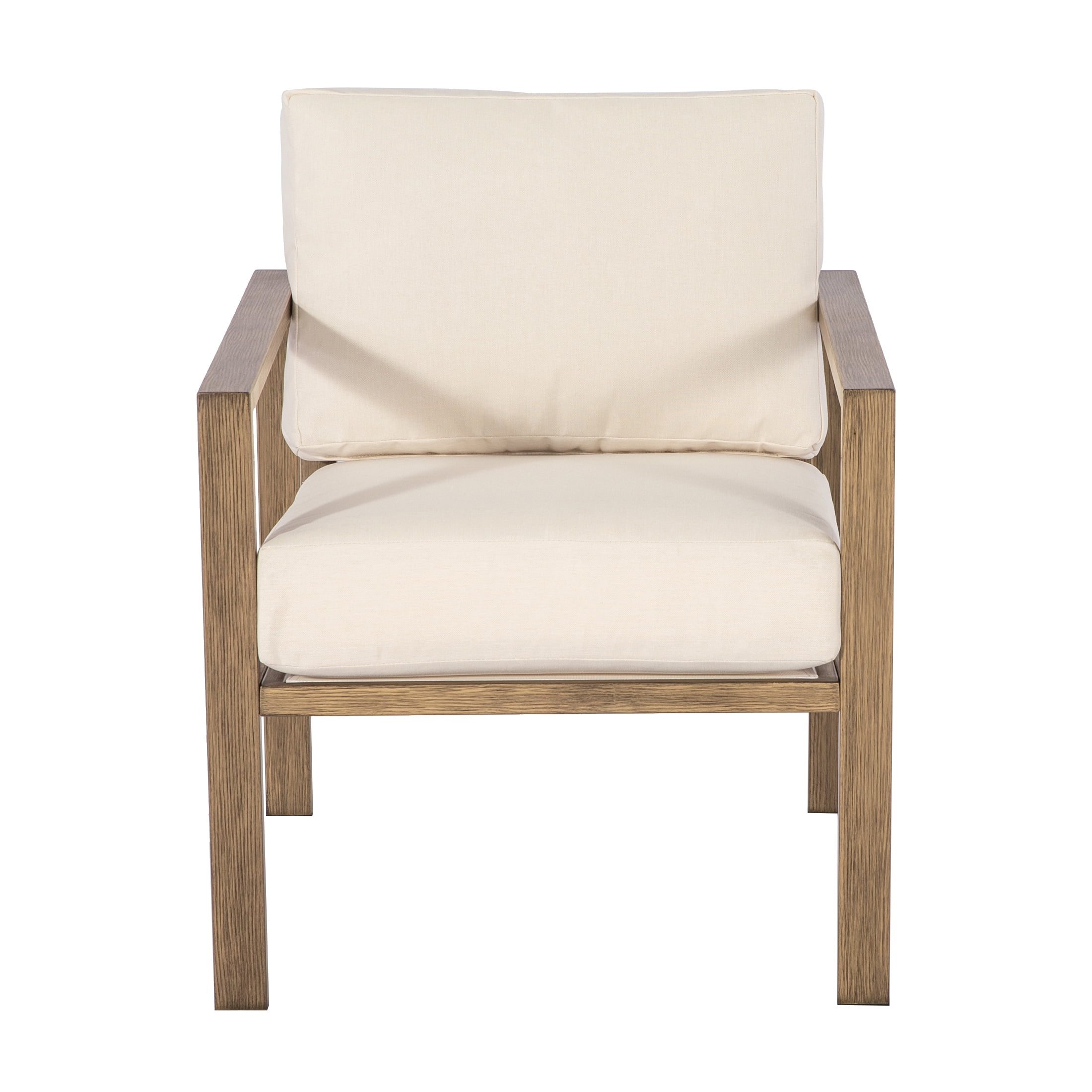 Mainstays Dashwood 4-Piece Outdoor Conversation Set, Seats 4, Beige