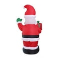 thumbnail image 3 of Inflatable Snowman Toy with LED Light for  Garden Party Decor (US-1), 3 of 9