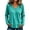 Blackish Green, variant on Women Long Sleeve Tops Shirts Fringe Raw Hem Casual Blouse, Loose Drop Shoulder Layered Look Tunic Shirts for Fall Daily Wear