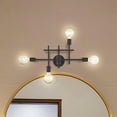 thumbnail image 2 of Delphi 4 - Light Mahogany Bronze / Dark Brown Contemporary Wall Sconce, 2 of 7