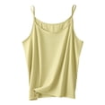 thumbnail image 3 of Womens Silk Camisole Spaghetti Strap Mulberry Silk Cami Tops Stretchable Real Knit Silk Tank Undershirt for Layerling Green XL, 3 of 3