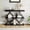 Black wood grain, variant on Garderth 3-Tier Entryway Table,Narrow Console Table,Diamond-Shaped Sofa Table With Open Shelves,Industrial Metal Frame Hallway Table,Accent Table For Living Room Entrance Foyer Office