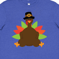 thumbnail image 4 of Inktastic Thanksgiving Pilgrim Turkey Youth T-Shirt, 4 of 5