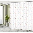 thumbnail image 4 of Ambesonne Salamander Shower Curtain, Mini Colorful Reptiles, 69"Wx84"L, Multicolor, 4 of 4