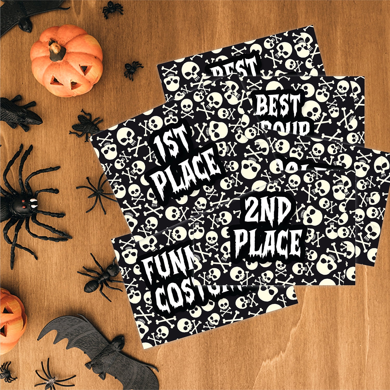 Koyal Wholesale Kids Halloween Gift Card Holder Sleeves for Party Costume  Contest, Skulls, Pack-12 - Walmart.com