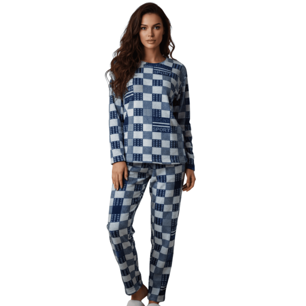 Pijama Afelpada Mujer Polar Pantalón Sudadera
