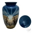 thumbnail image 5 of CUERO URNS - Beautiful Elephant Family Cremation Urn for Adult Human Ashes Decorative Urns Ash Storage, 5 of 5