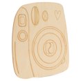 thumbnail image 3 of Polaroid Camera Wood Cutout 10-inch, 1/8 inch Thick, Pack of 3 Mother's Day/Valentines Crafts for Gifts & Girls' Décor, by Woodpeckers, 3 of 4