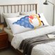 thumbnail image 4 of Balery Autumn Funny Gnomes Funda Protectora para Almohada Corporal de Algodón Hipoalergénico con Cierre(55 x 21 pulgadas), Almohadas No Incluidas, 4 of 7