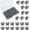 1.5g - 100 Pack, variant on Removable Split Shot Weights Fishing Weight Sinker Slip On Fly Fishing Line Sinkers Freshwater Saltwater Round Lead Sinking Egg Sinkers Fishing Drop Shot Sinker Fish Tackle