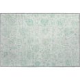thumbnail image 2 of Addison Rugs Mayfield Premium Machine Washable Transitional Damask Turquoise Rectangle Rug, 1'8" x 2'6", 2 of 6