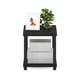 thumbnail image 3 of Mesa auxiliar Furinno Turn-N-Tube Classic de 2 niveles Espresso/Black, 3 of 7