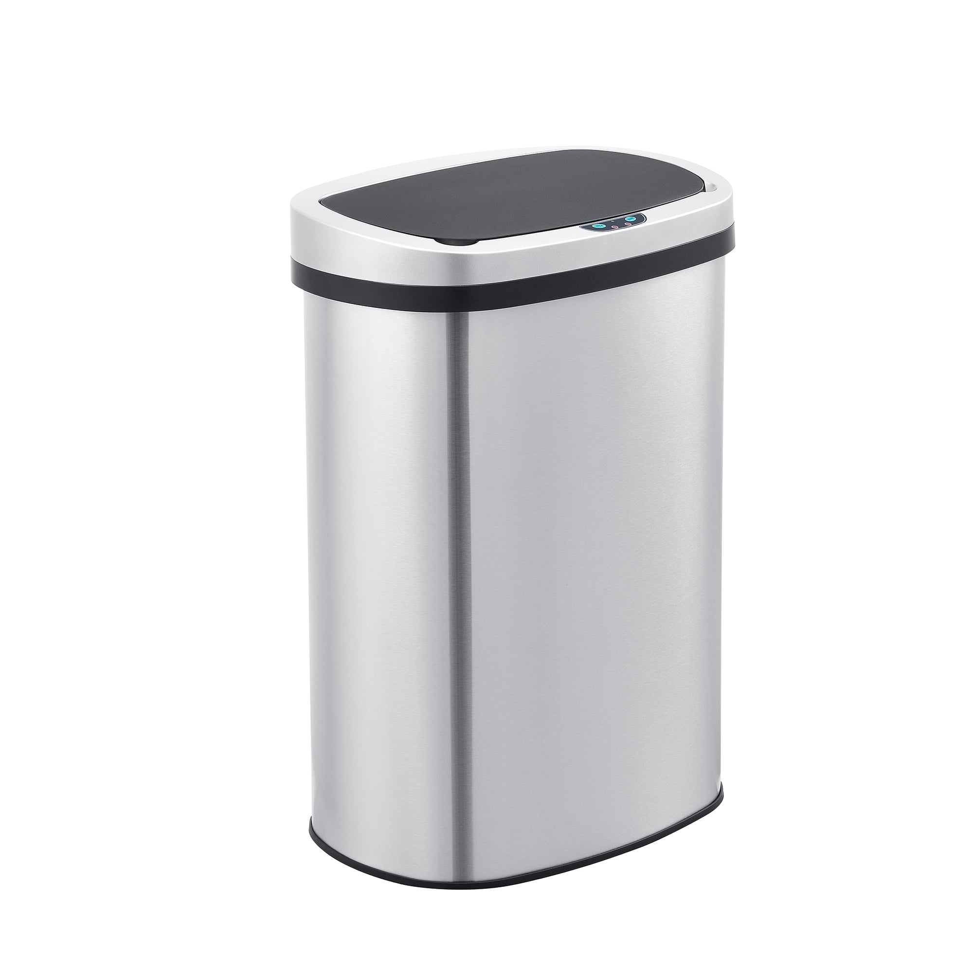 13.2 Gallon Mainstay MS-50-22 Motion Sensor Trash Can Stainless Steel for sale online 