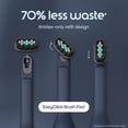thumbnail image 5 of quip Ultra Lite Sonic Toothbrush Timed Electric Toothbrush with Case 15x More Plaque Removal EasyClick Brush Pod 3 Intensities 30 Day Battery Life Charge Ash, 5 of 11