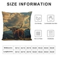 thumbnail image 5 of BANET Throw Pillow Cover in Rural Pillowcase Home Decor Square Pillow Case 18x18in, 5 of 5