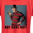 thumbnail image 2 of Nightmare on Elm Street - Hay Gurl Hay - Women's Short Sleeve Graphic T-Shirt, 2 of 5