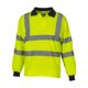 thumbnail image 1 of Yoko - Polo/camisa de seguridad de manga larga de alta visibilidad (Tallas grandes hasta 6XL) para mujer señora - Trabajar / Reflectante (Paquete de 2) (Amarillo fluorescente) Yoko UTBC4411_hivisyellow, 1 of 1