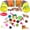 2L colorful, variant on Hengbo  15PCS Cat Toys Kitten Toys Combination Tunnel Interactive Cat Toys Cat Tunnel Tease Cat Stick Colorful Mouse Plush Ball Bell Ball for Cats