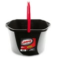 thumbnail image 4 of Libman High Power Utility Bucket 3.5 Gallon Black Polypropylene with Ergonomic Handle, 4 of 16