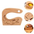 thumbnail image 4 of Weiweiguan 1pc Practical Toddler Safe Knives Mild Vegetable Fruit Cutter Kids Kitchen Toy, 4 of 7
