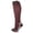 Wine, variant on Women Outdoor Half-Cushion 8-15 mmHg Compression Knee High Socks (1 Pair)