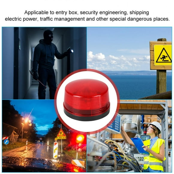 LED Strobe Lights Emergency Hazard Warning Light Bulb Warning Flashing Lights For Trucks, Cars, Plows And Emergency Vehicles