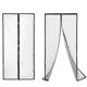 thumbnail image 1 of Insect net door 80/90/100 Wide x 210/220 cm Magnetic Mosquito Net Black, 1 of 5