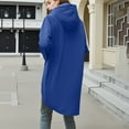 thumbnail image 7 of Godom Women's Rain Coat - Lightweight Plus Size Buttons Waterproof Rain Jacket for Women, 7 of 7