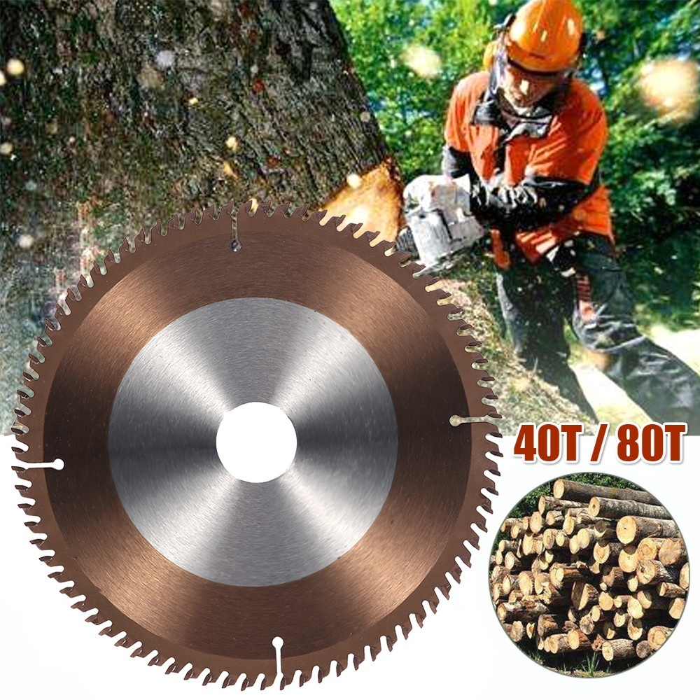 Willstar 40T/80T Mill Chain Wheel Circular Saw Blade Woodcarving Disc
