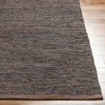 thumbnail image 2 of BoutiqueRugs Aneko Contemporary Area Rug - Black, Charcoal - 18" x 18" Sample, 2 of 4