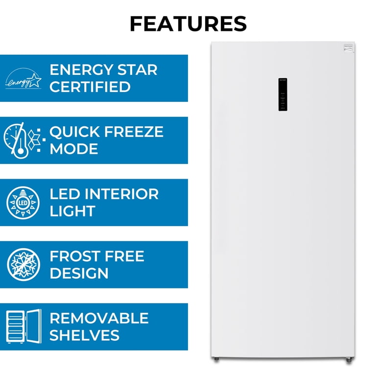 Kenmore 21 Cu. Ft. (600L) Convertible Upright Freezer/Refrigerator