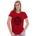 thumbnail image 4 of Spirit Wolf Pack Swirl Symbol Animal Womens Slim Fit Graphic Tee Brisco Brands L, 4 of 4