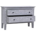 thumbnail image 6 of vidaXL Sideboard with 2 Drawers Buffet 2-Drawer Cupboard Solid Mahogany Wood, 6 of 17