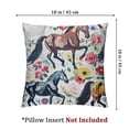 thumbnail image 4 of BANET Pillow Covers for Home Sofa, Farmhouse Throw Pillow Covers Set of 2, Cute Love Heart Cushion Covers, Pink Rose Decorative Pillow Covers 12x12in, 4 of 7