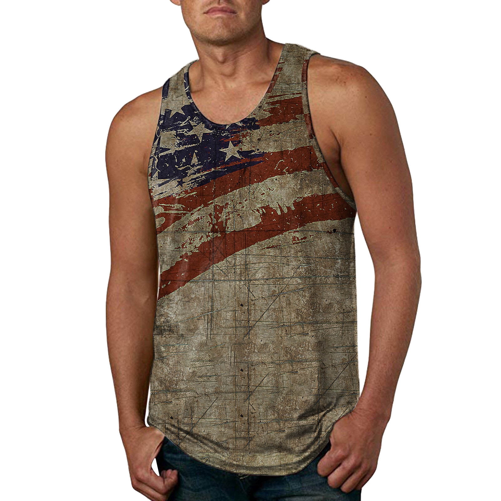Fitness Sleeveless Shirts Tees 