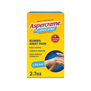 Aspercreme Pain Relief Cream With 4% Lidocaine, 2.7 oz