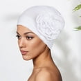 thumbnail image 6 of Chemo Headwear for Women with Hair Loss Elastic Chemotherapy Hats with Flower Multifunctional Breathable Beanie for Sleep Outdoor Activities, 6 of 7