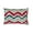4. Red & Blue (Chevron Meltdown), variant on The HomeCentric Designer Lumbar Pillow Cover Red & Blue 12"x14" (30x35 cm) Suede Chevron, Quilted Oblong Pillow Cover, Chevron Modern Style - Chevron Meltdown